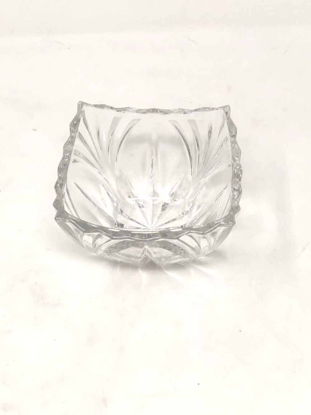 Square Crystal 5" Bowl, Gorham Esprit 1831